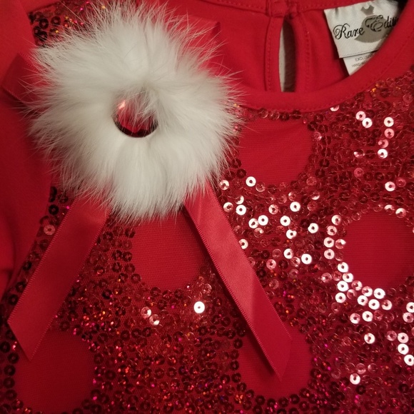🤶🎄🎁 Girls Rare Edition Holiday Dress - Picture 2 of 8